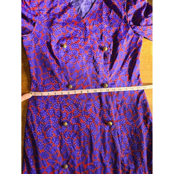 Vintage Lilli Ann long women's dress size medium ( see measurements) - Picture 12 of 12